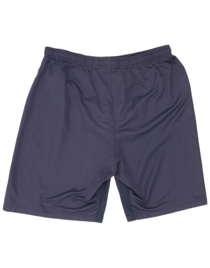 Pantaloncini sportivi Nike Dri Fit da uomo XL in poliestere blu navy