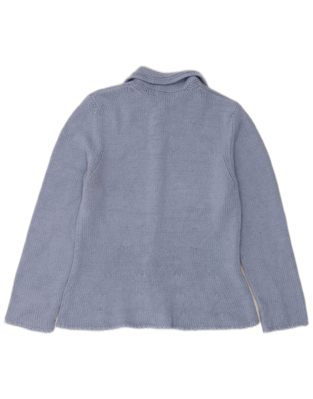 Boden Womens Cardigan Sweater UK 14 Medium  Blue Silk