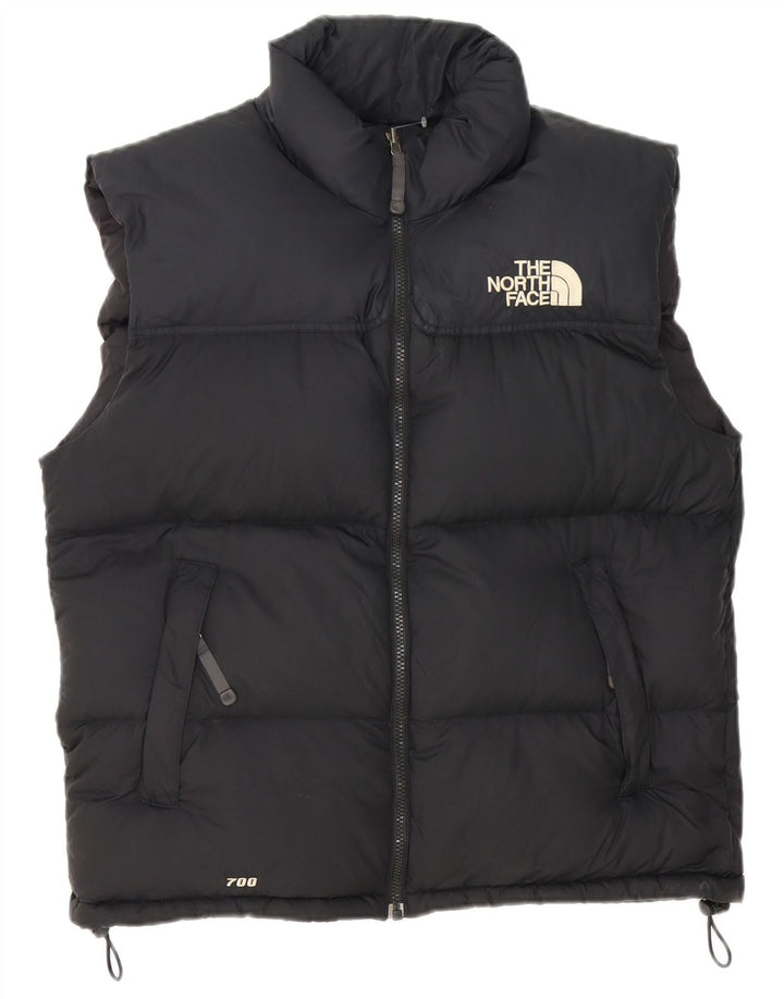 The North Face Mens Padded Gilet UK 38 Medium Black Polyester