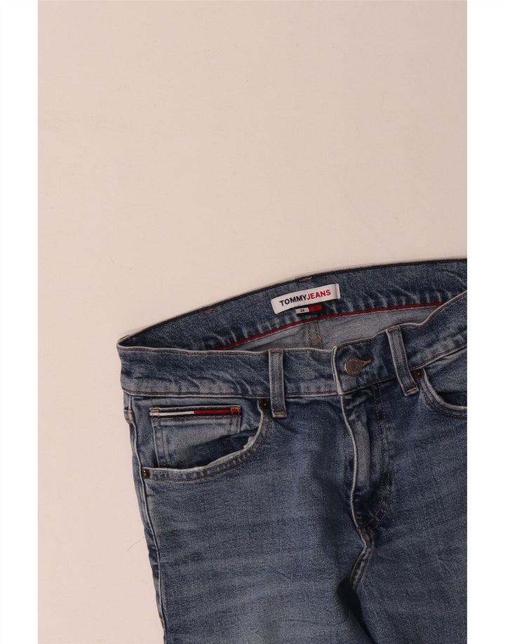 TOMMY HILFIGER Womens Slim Jeans W28 L30  Blue Cotton