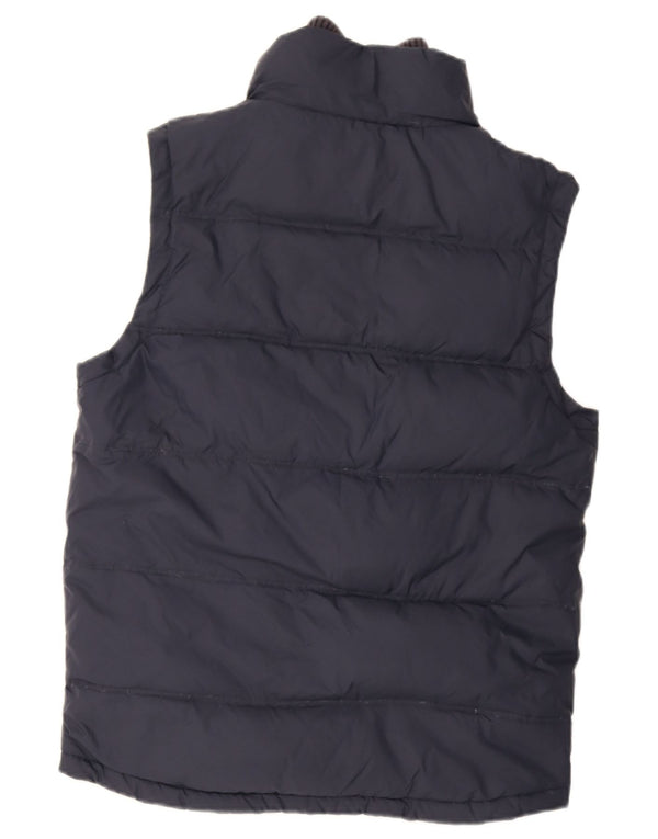 Superdry Gilet rembourré pour homme UK 38 Medium Bleu Marine Nylon