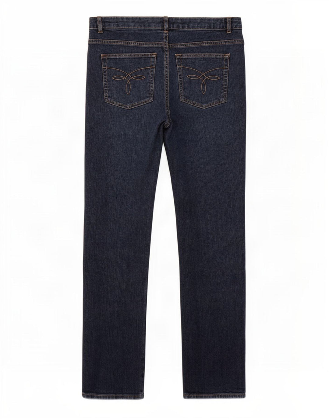Chaps Womens Straight Jeans US 12 Large W36 L32 Navy Blue Cotton