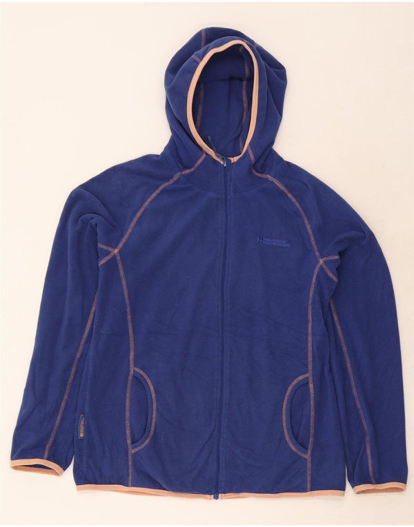 Mountain Warehouse Γυναικείο Fleece Jacket UK 14 Large Blue Polyester