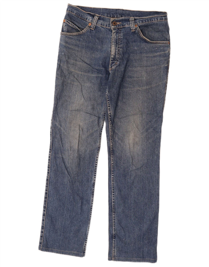 Mustang Jean droit Tramper homme W34 L29 bleu coton