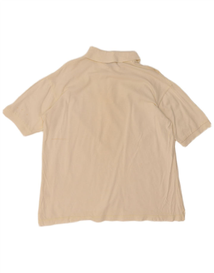 Asics Mens Polo Shirt Small Beige