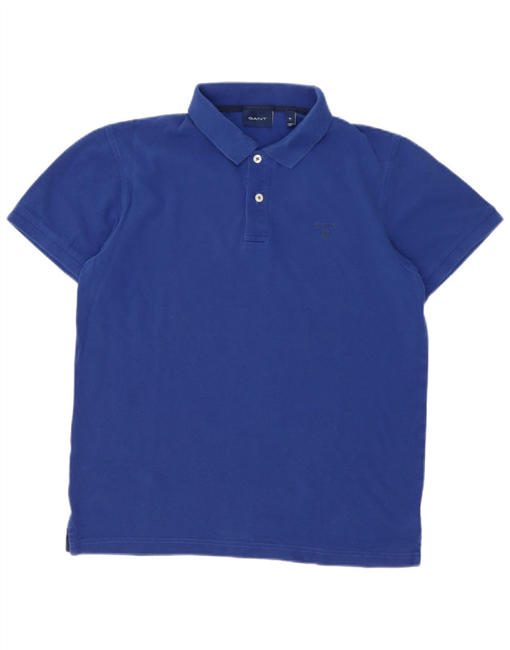 Polo da uomo Gant blu medio