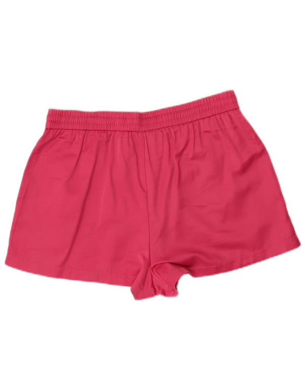 Zara Womens Sport Shorts Large W30 Pink Viscose