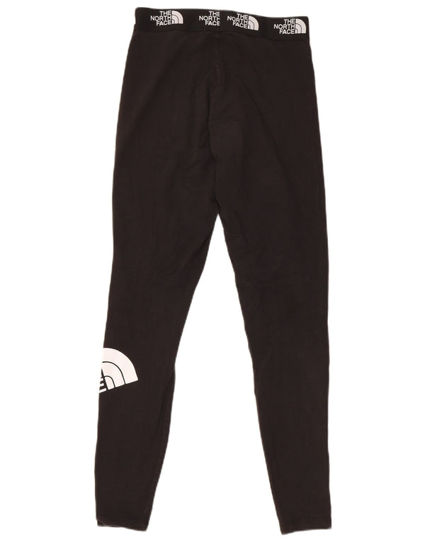 Damskie legginsy graficzne The North Face UK 10, małe, czarne, bawełniane