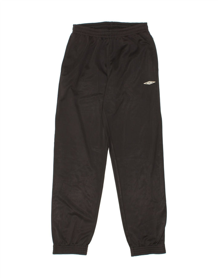 UMBRO Boys Tracksuit Trousers Joggers 13-14 Years Black Vintage Umbro and Second-Hand Umbro from Messina Hembry 