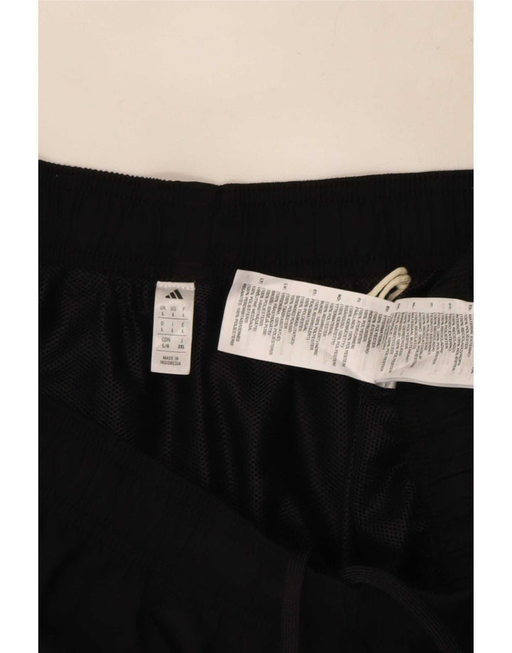 Adidas Sportsshorts til mænd, store sorte polyester