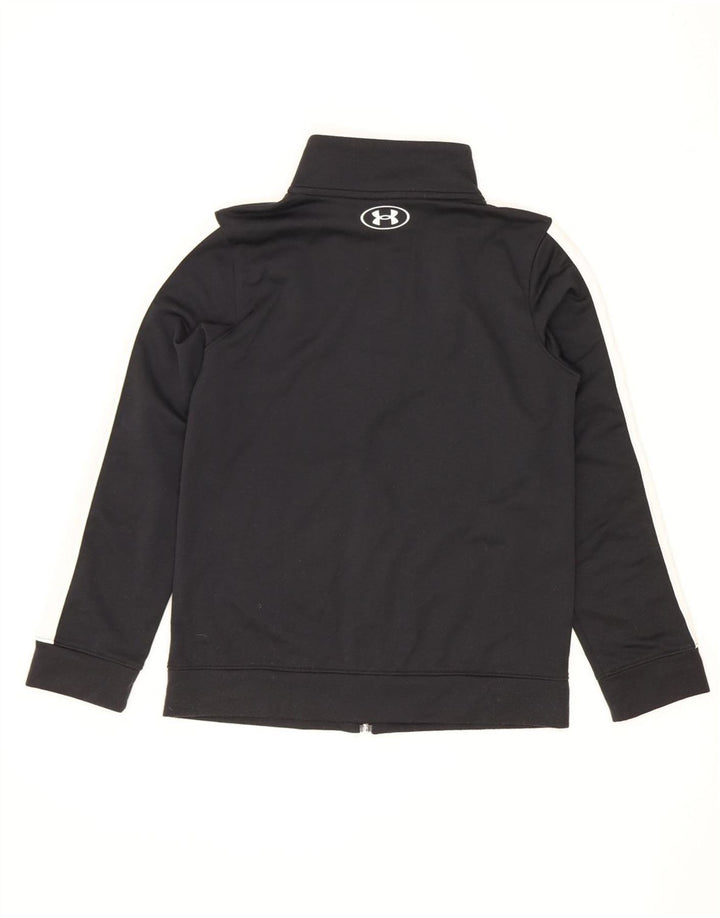 Under Armour Boys træningsdragt topjakke 9-10 år Medium Sort Colourblock