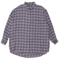 Jack Wills Womens Oversized Shirt Dress UK 12 Medium  Blue Check Cotton