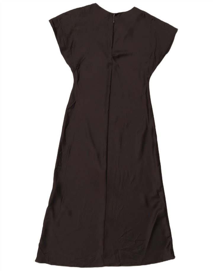 Zara Dame Maxi Dress UK 12 Medium Sort Polyester
