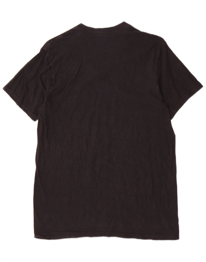 CALVIN KLEIN Herre T-Shirt Top Medium Sort Bomuld