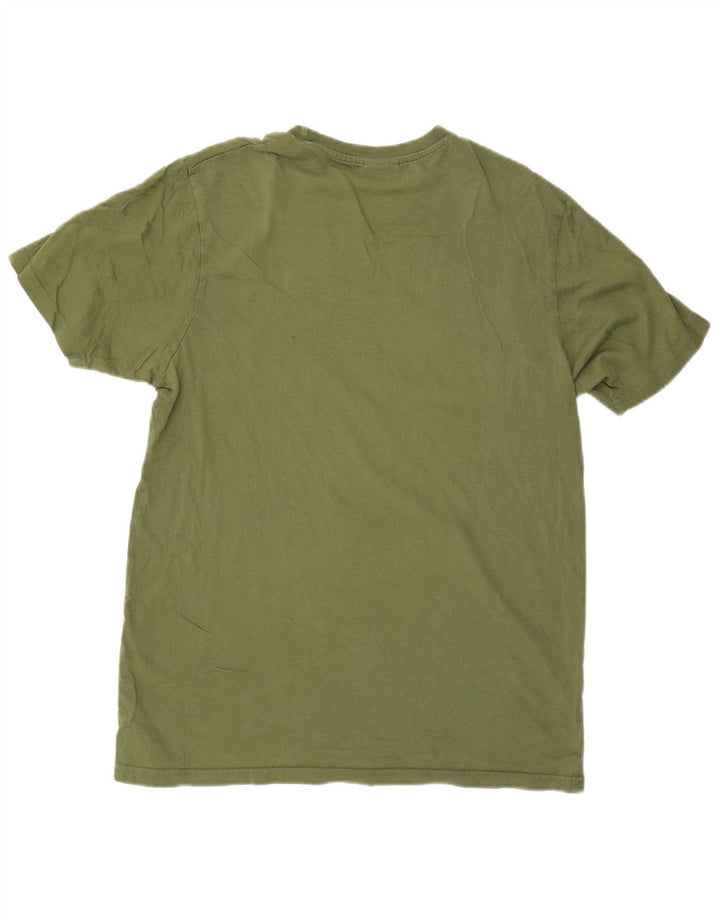 Ellesse Mens Graphic T-Shirt Top Medium Green