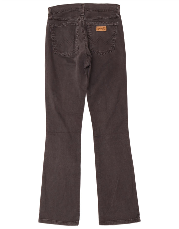 Wrangler Womens TIna Bootcut Jeans W30 L32 Grey Cotton