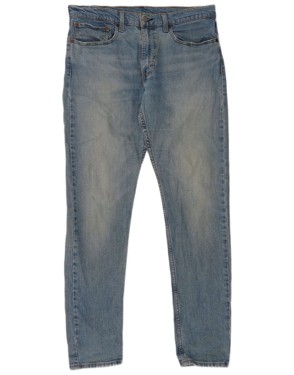 Levi's Mens 512 Lo-Ball Slim Tapered Jeans W34 L33 Blue Cotton