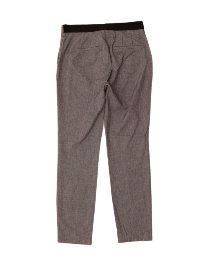 Zara Womens Slim Suit Trousers Medium W28 L28 Grey
