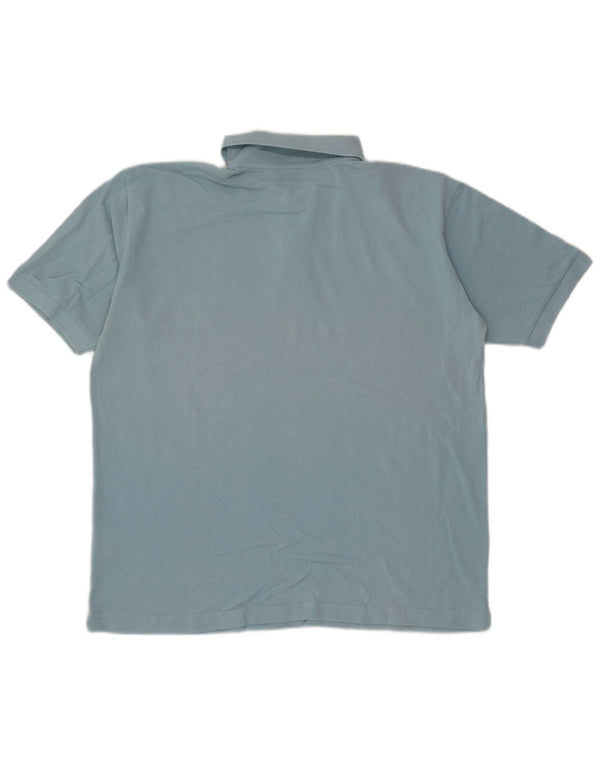 Kappa Mens Polo Shirt XL Blue Cotton