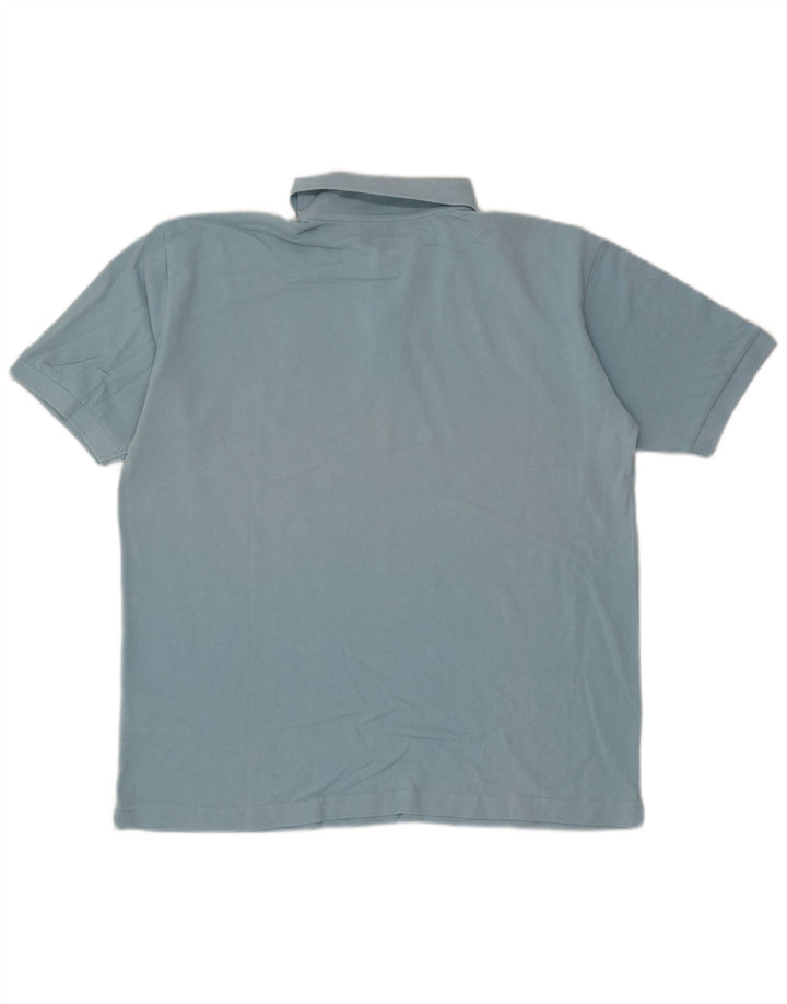 Kappa Mens Polo Shirt XL Blue Cotton