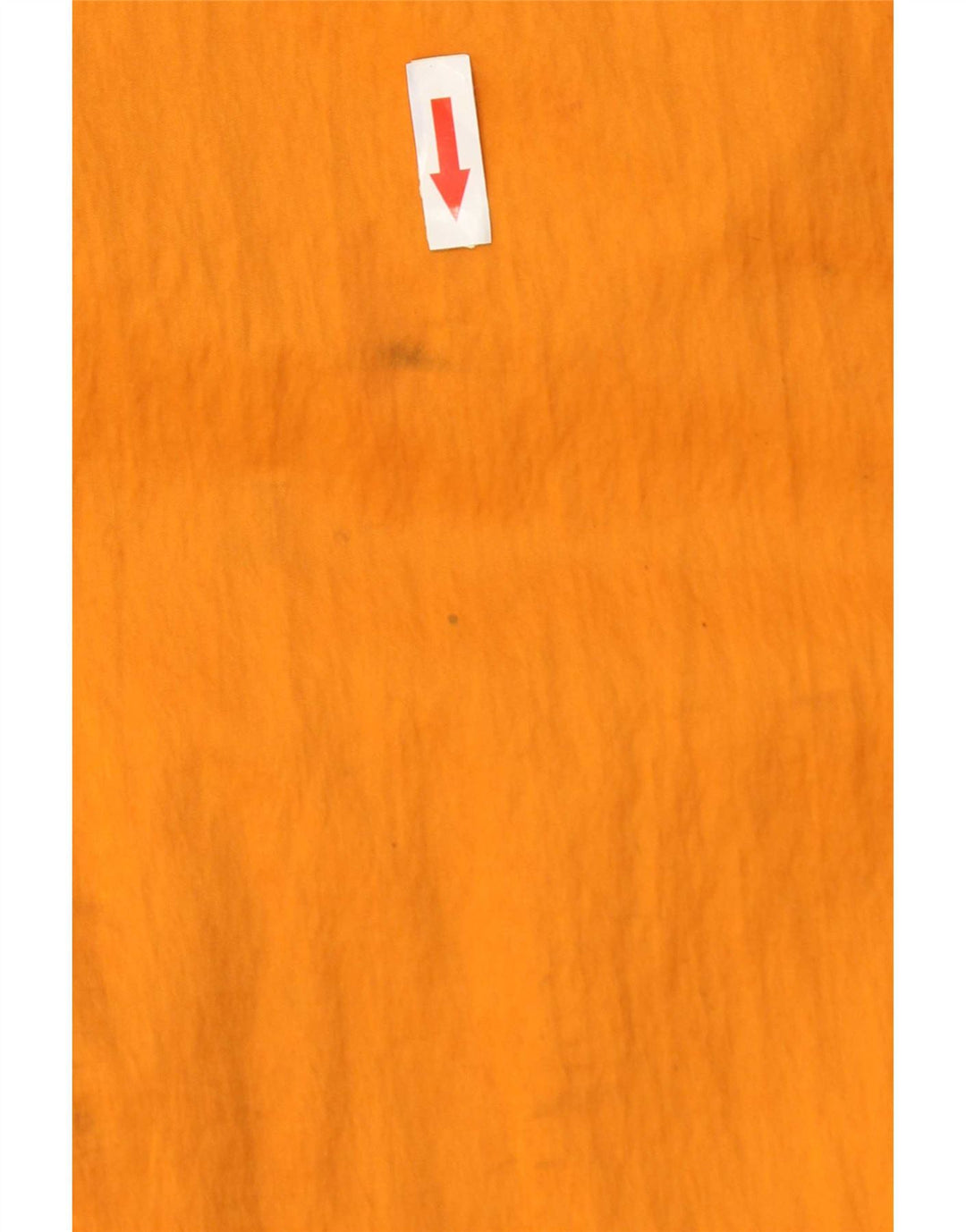Pretty Green Mens Smiley Hooded Raincoat UK 40 Large Orange Polyester