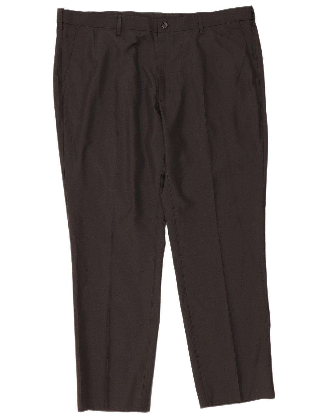Marks & Spencer Herre Straight Regular Fit Suit Bukser W42 L31 Sort