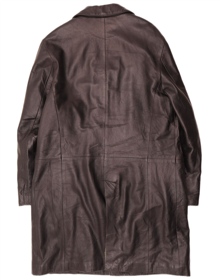 Berkana Herre Læderfrakke IT 52 XL Sort