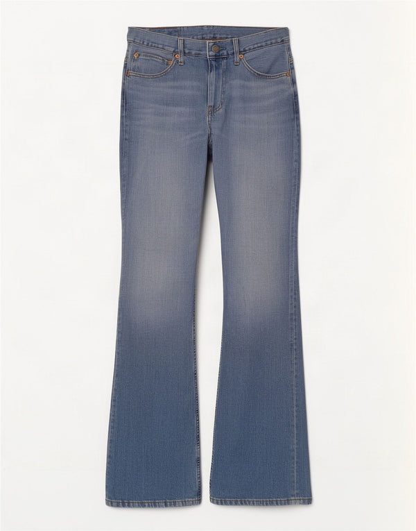 Levi's Mens 507 Slim Bootcut Jeans W31 L34 Μπλε βαμβακερό