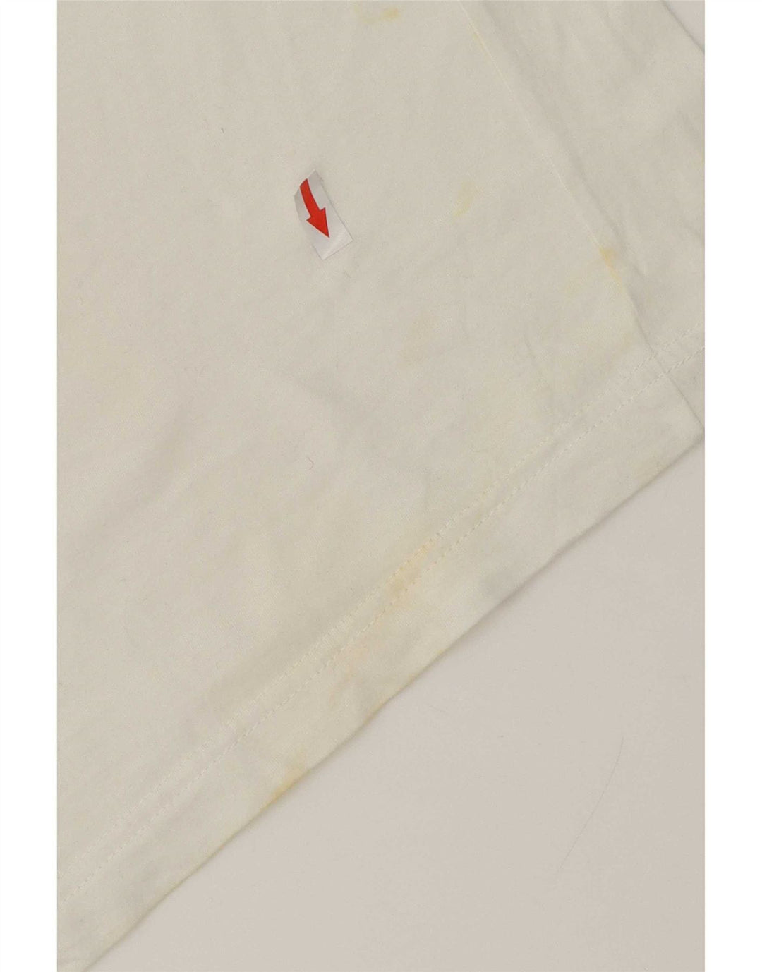 Lotto Mens Polo Shirt Large White Geometric