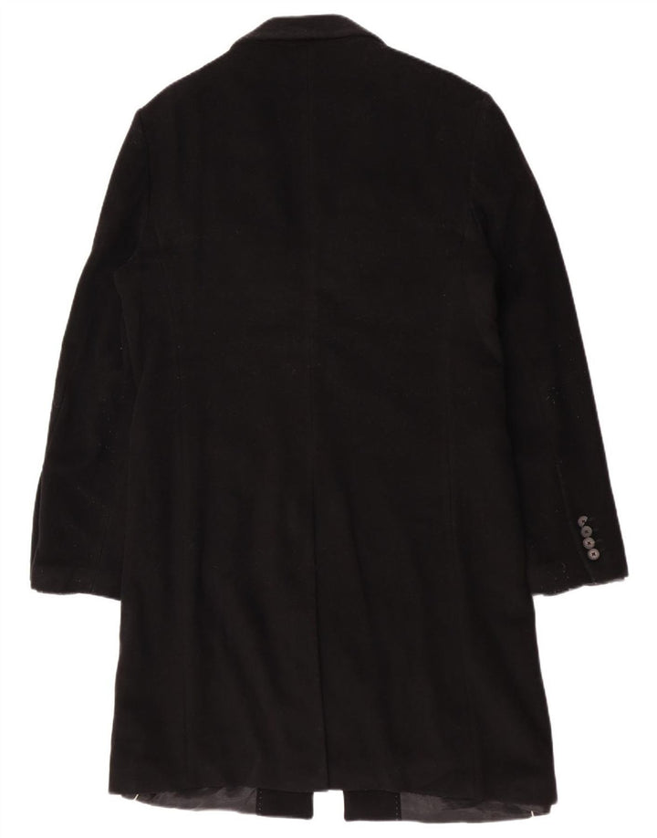 Zara Mens Overcoat UK 40 Large Black