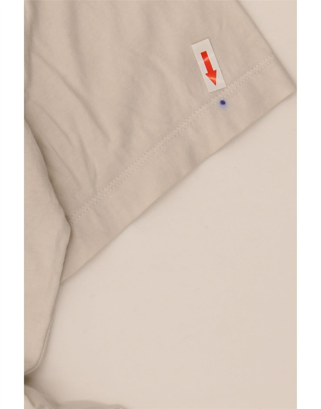 Nike Mens Loose Fit T-Shirt Top Medium Off White Cotton