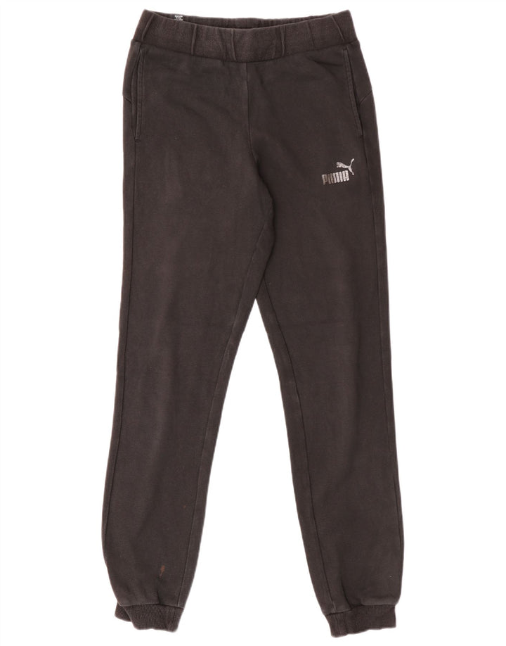 Puma Boys Tracksuit Trousers Joggers 13-14 Years Black