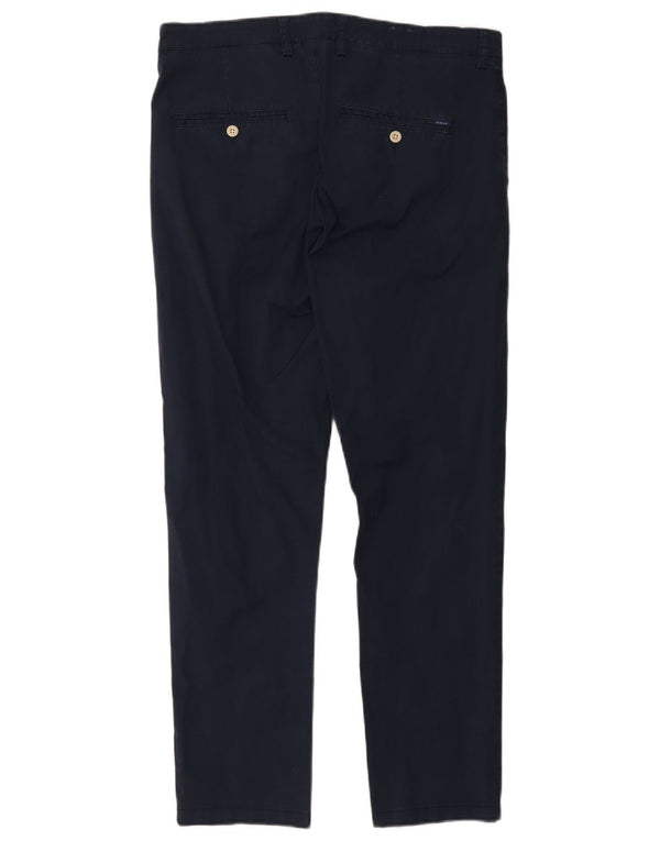 Pantaloni chino slim Hallden da uomo Gant W35 L30 blu navy
