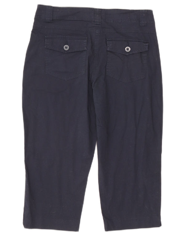 Mountain Warehouse Bermuda pour femme UK 10 Small W28 Bleu marine Coton
