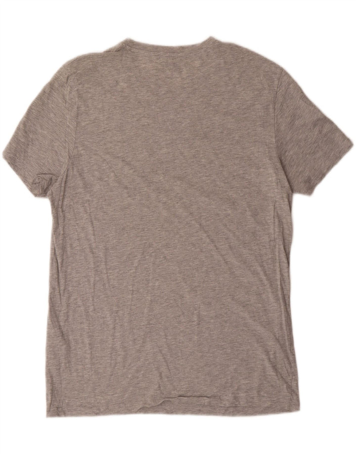 Camiseta masculina original JACK & JONES XL algodão cinza