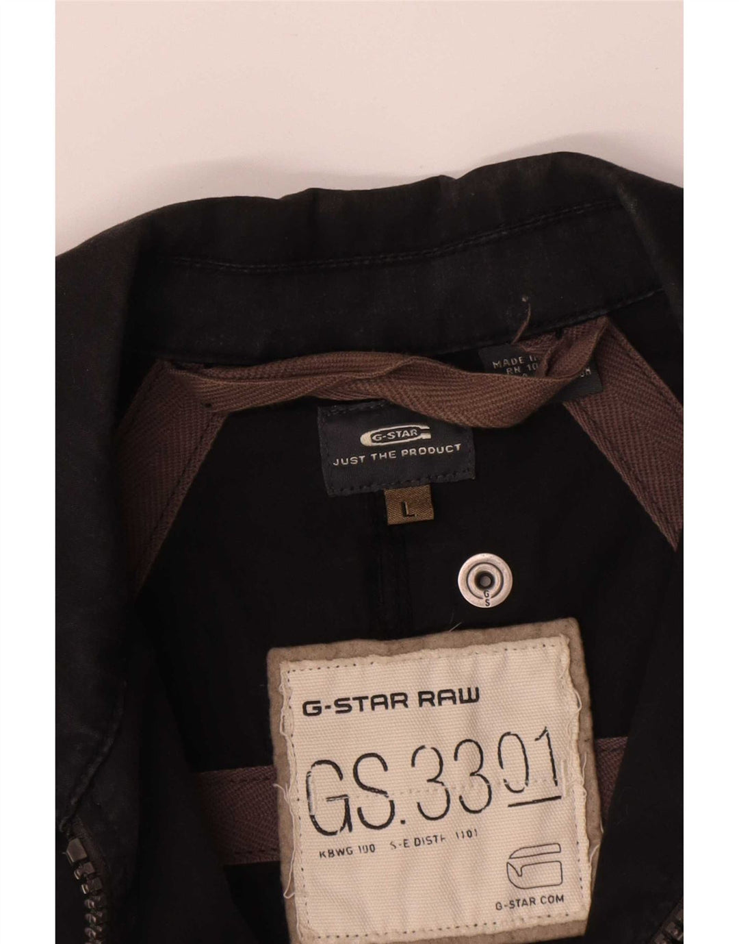 Giacca utility da uomo G-Star UK 40 grande cotone nero