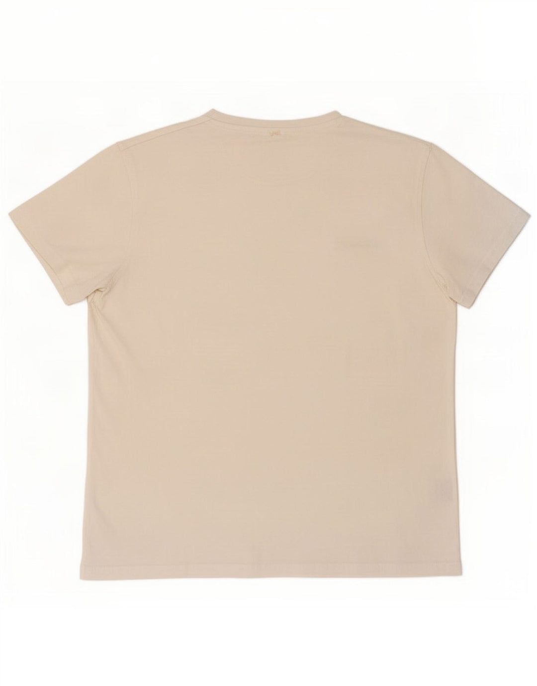 Pierre Cardin Mens T-Shirt Top Medium White Cotton