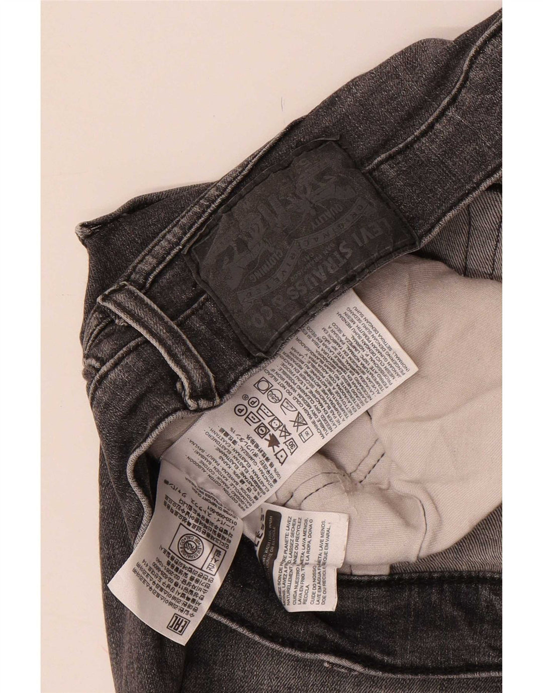Levi's Mens 511 Slim Jeans W36 L33 Γκρι βαμβακερό