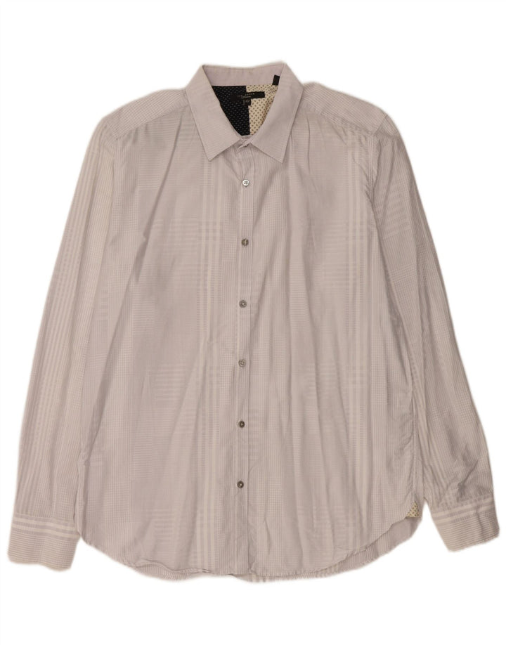 Ted Baker Herreskjorte str. 16,5 Large Grå Gingham Cotton