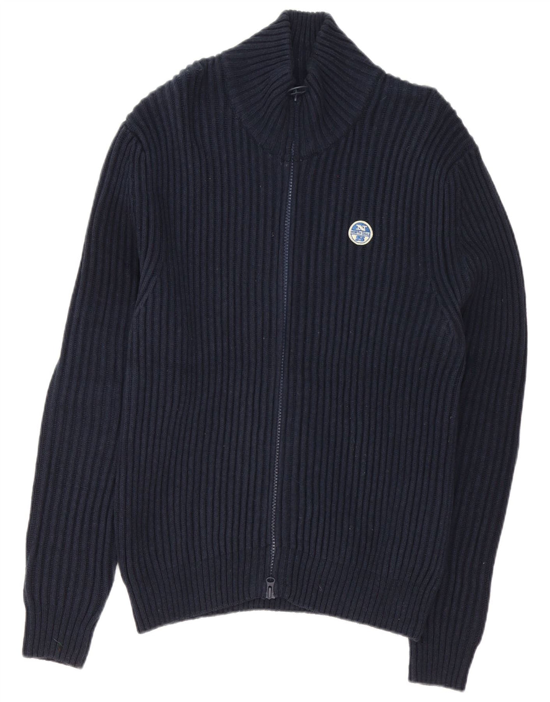 North Sails Pull Cardigan Homme XL Bleu Marine Coton