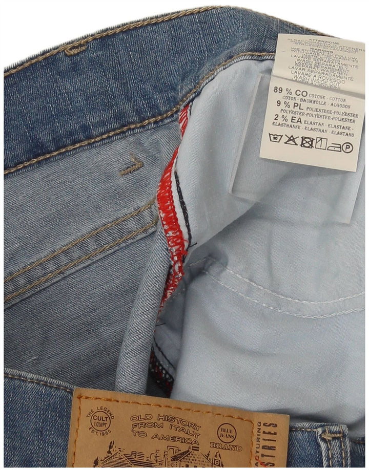 Męskie spodenki jeansowe Carrera 721 W33 Średnioniebieskie bawełniane