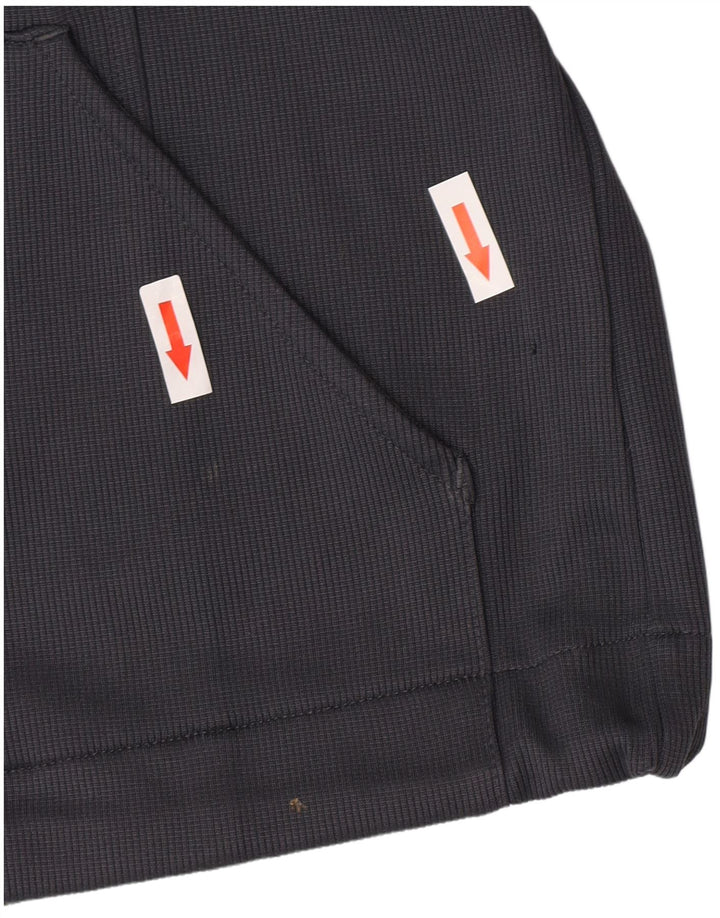 Fila Damen Zip Hoodie Pullover IT 40/42 Small Marineblau Polyester