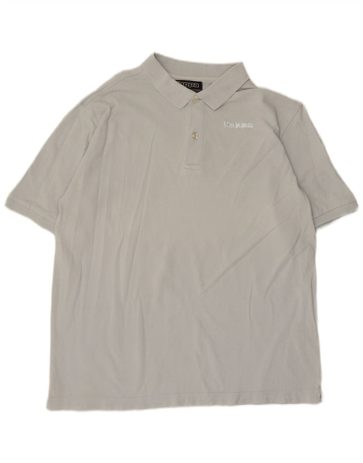 Kappa Polo Homme Grand Bleu Coton