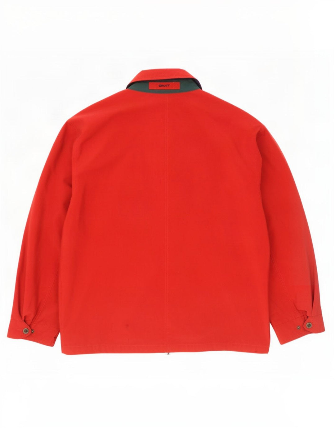 Gant Mens Windbreaker Jacket UK 40 Large Red Polyamide