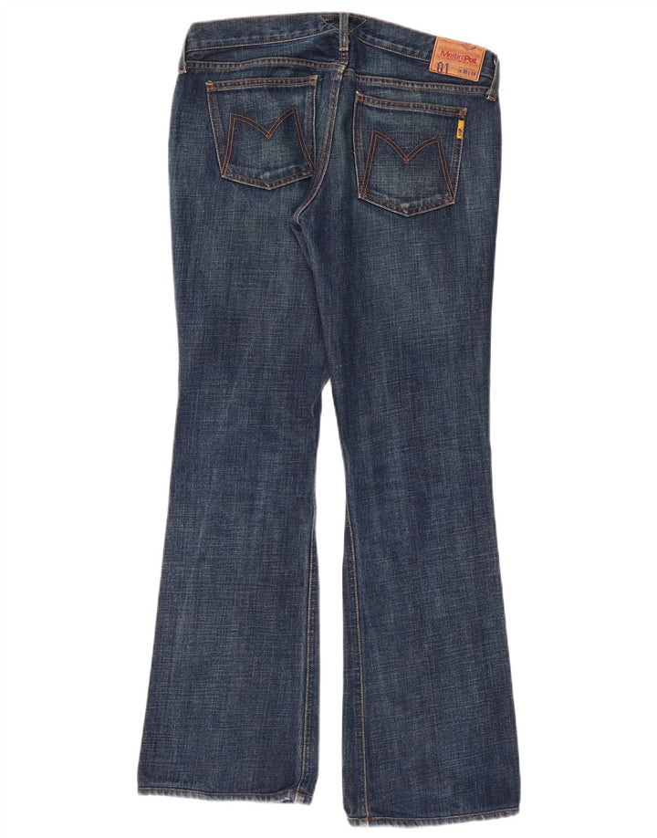 Meltin' Pot Dame Bootcut Jeans W30 L31 Blå Bomuld