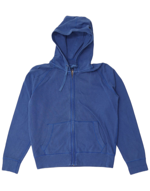 Maglione con cappuccio e zip da uomo Gap in cotone blu medio