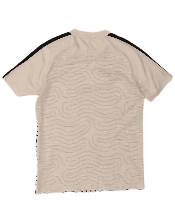 Nike Herre Dri Fit T-shirt med abstrakt mønster mellem hvid farveblok