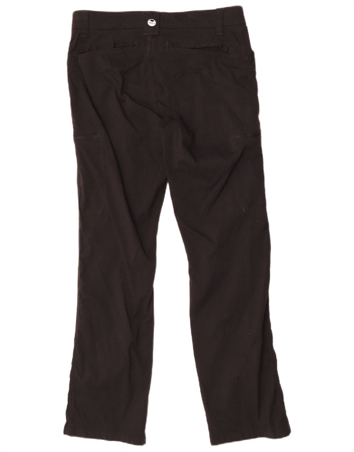 Wrangler Mens Slim Cargo Trousers W32 L30 Black Nylon