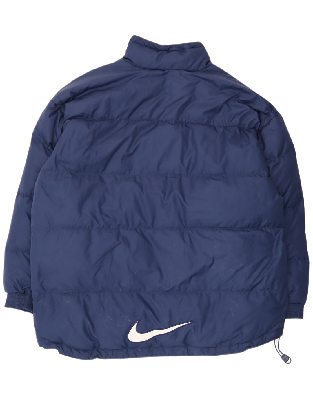 Jaqueta acolchoada masculina Nike UK 44 2XL poliéster azul marinho