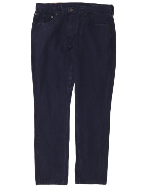 Pantaloni casual Levi's da uomo 511 slim fit W34 L30 in cotone blu navy